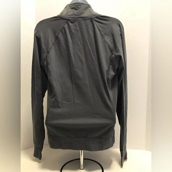 Aeropostale LIVE LOVE DREAM Gray 1/4 Zip Active Workout Jacket Top - Size M - Picture 4 of 7